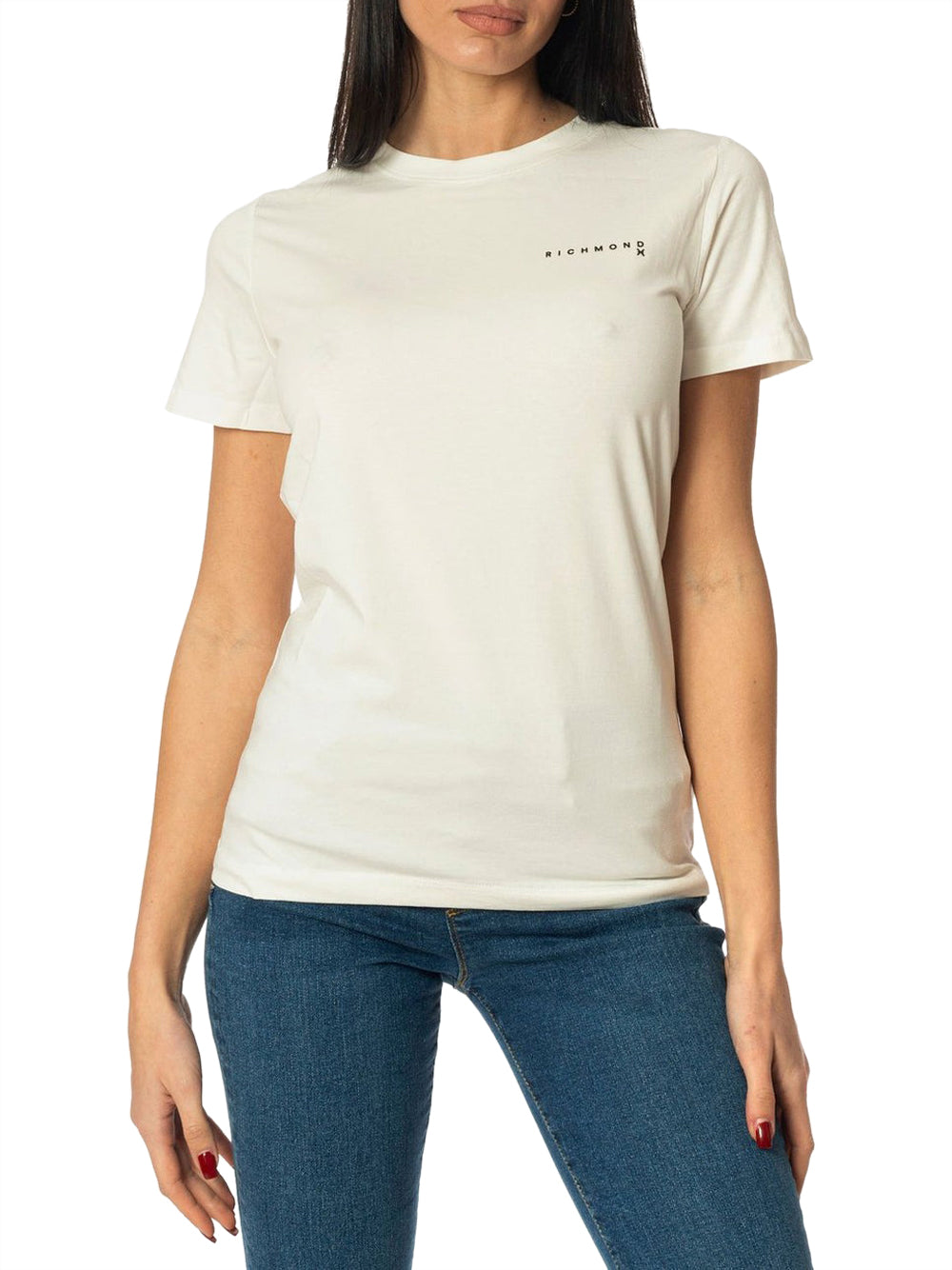 T-shirt Richmond Brieva da Donna - Bianco