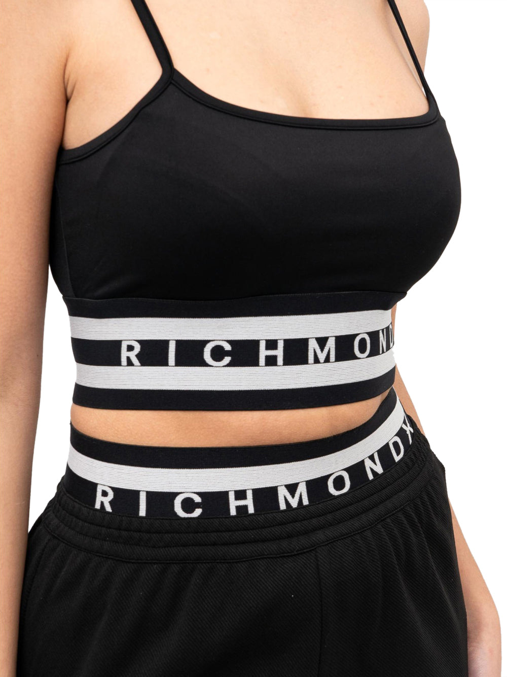 Top Richmond Fitness Perini da Donna - Nero