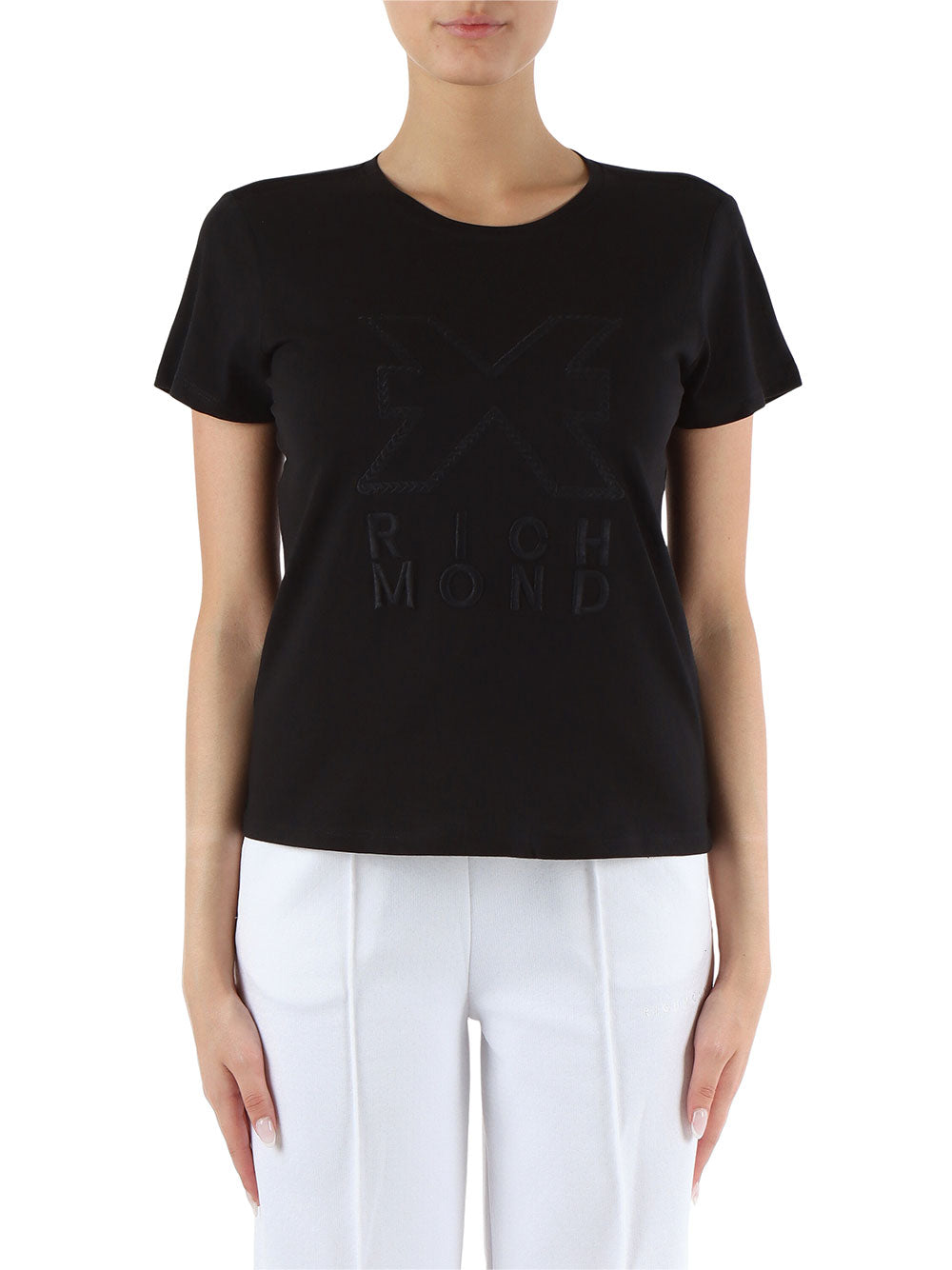 T-shirt Richmond Aursens da Donna - Nero