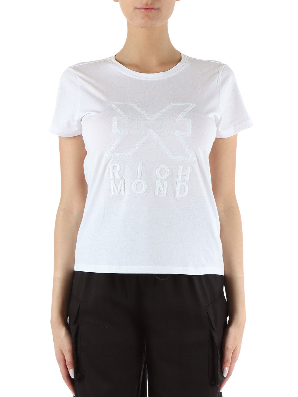 T-shirt Richmond Aursens da Donna - Bianco