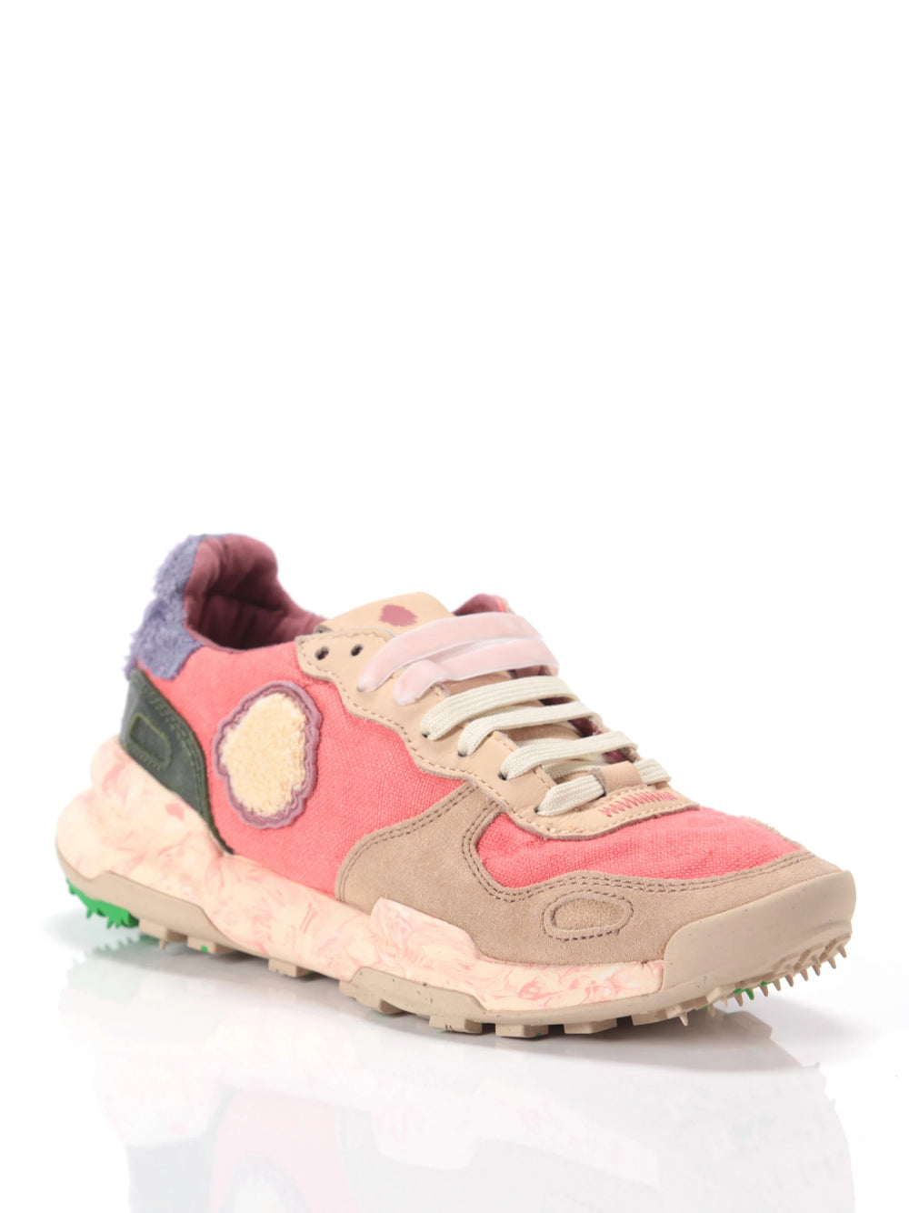 Sneakers Satorisan Chacrona Linen da Donna - Rosa