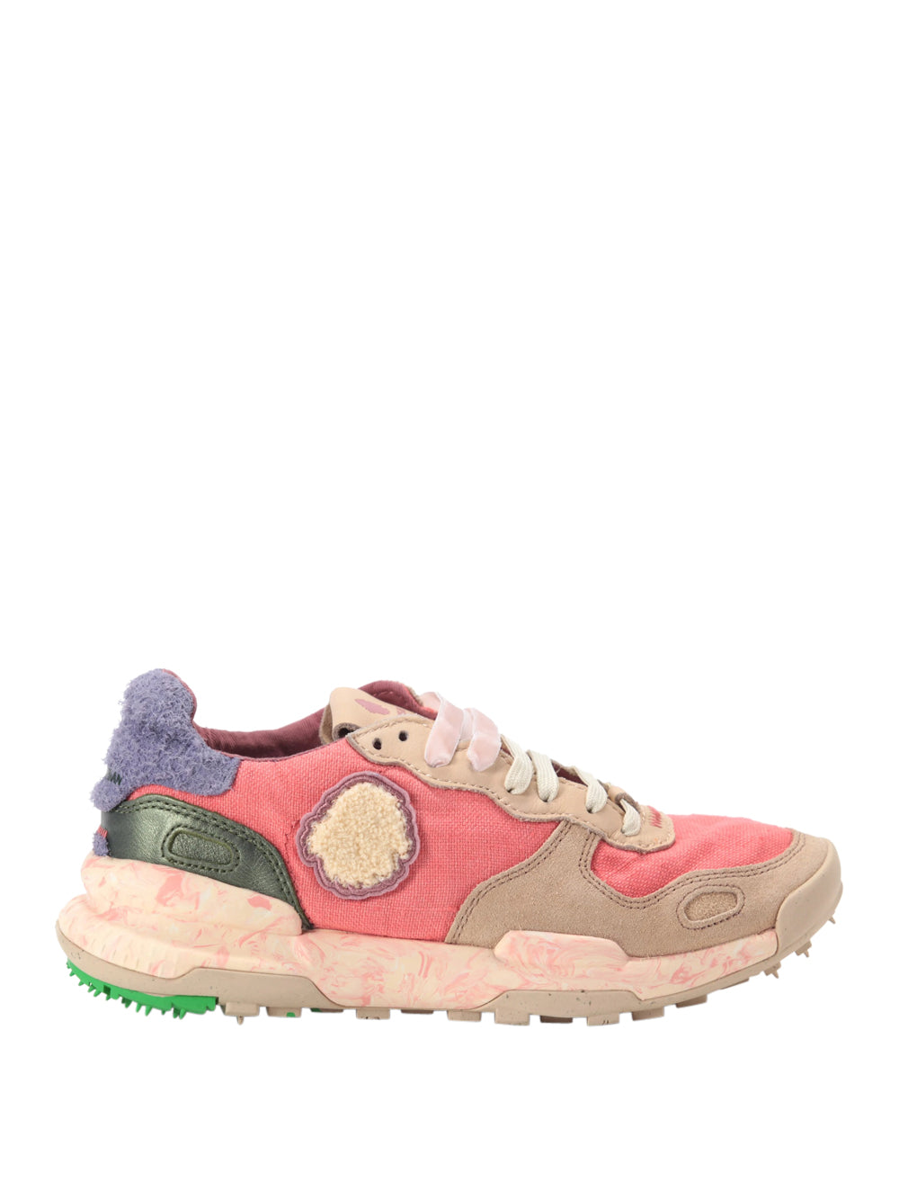 Sneakers Satorisan Chacrona Linen da Donna - Rosa