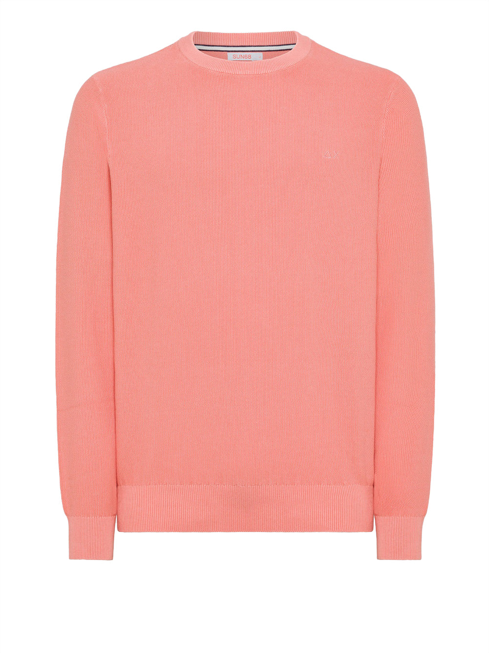 Pullover Sun68 Round Vintage da Uomo - Rosa