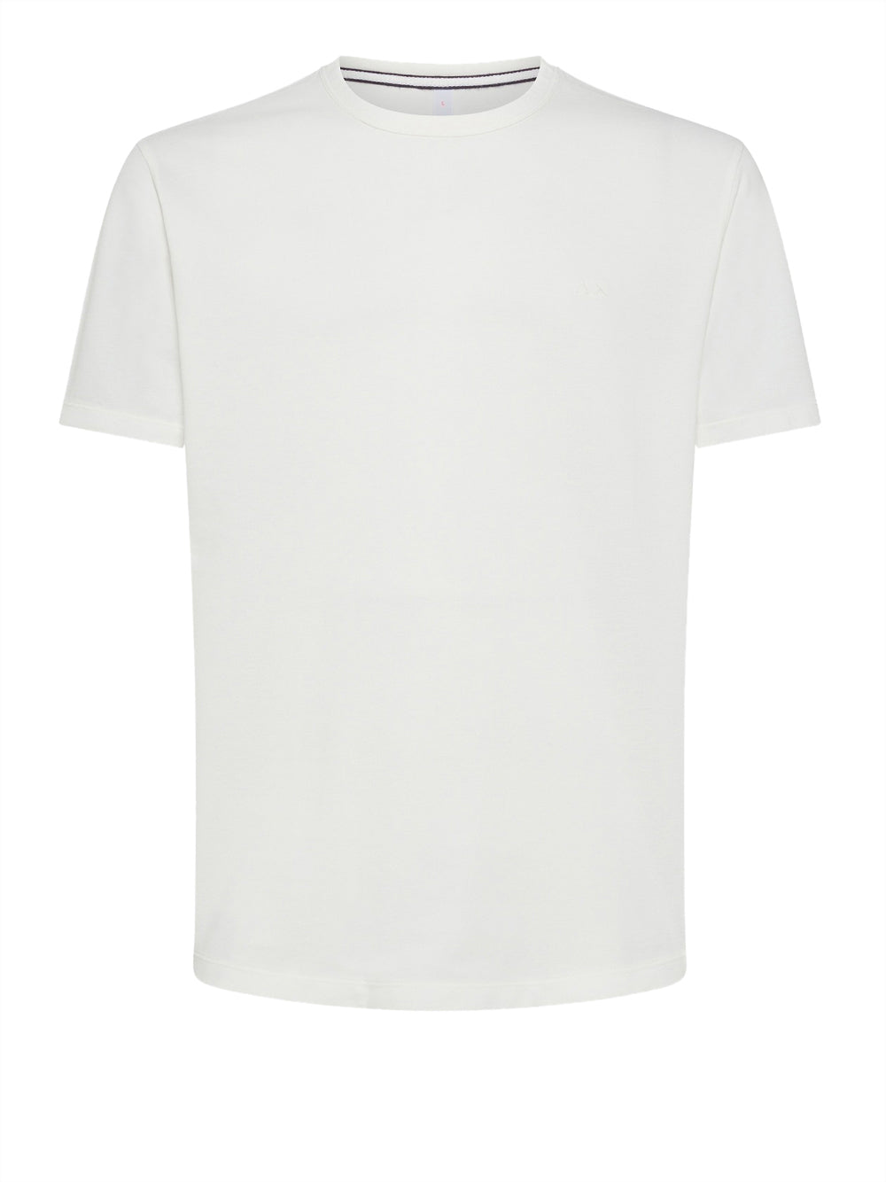 T-shirt Sun68 Cold Dyed Pe S/S da Uomo - Bianco