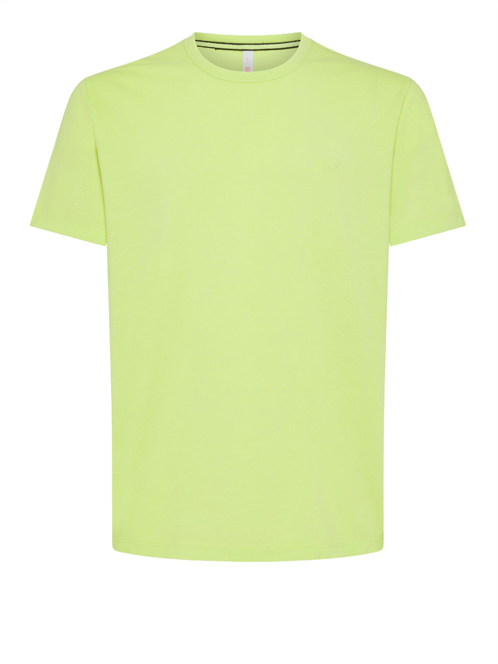 T-shirt Sun68 Pe Cold Dyed da Uomo - Giallo