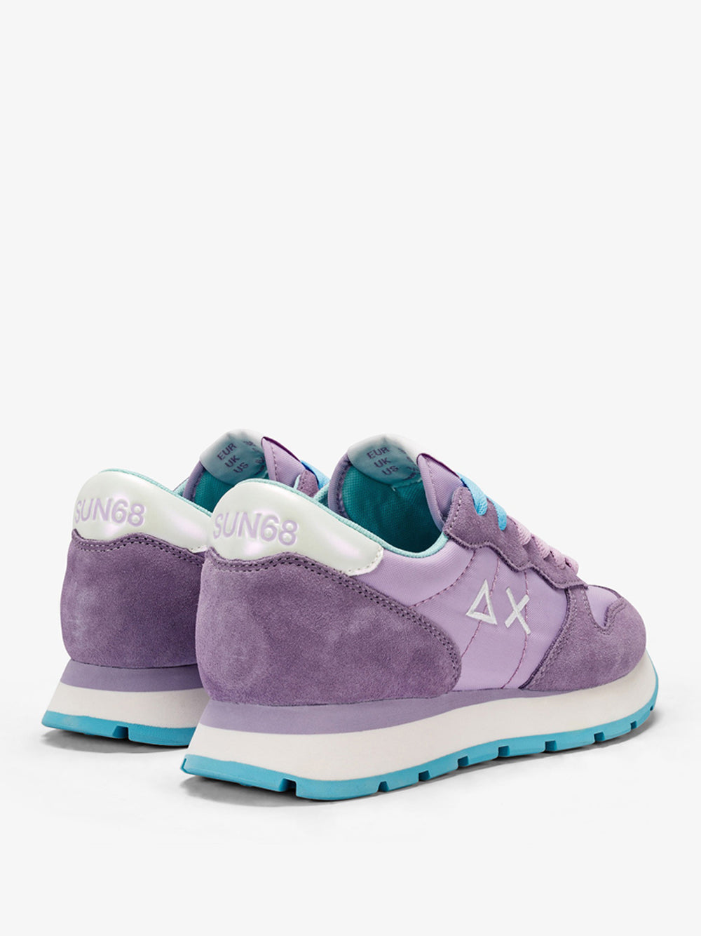 Sneakers Sun68 Ally Solid Nylon da Donna - Viola