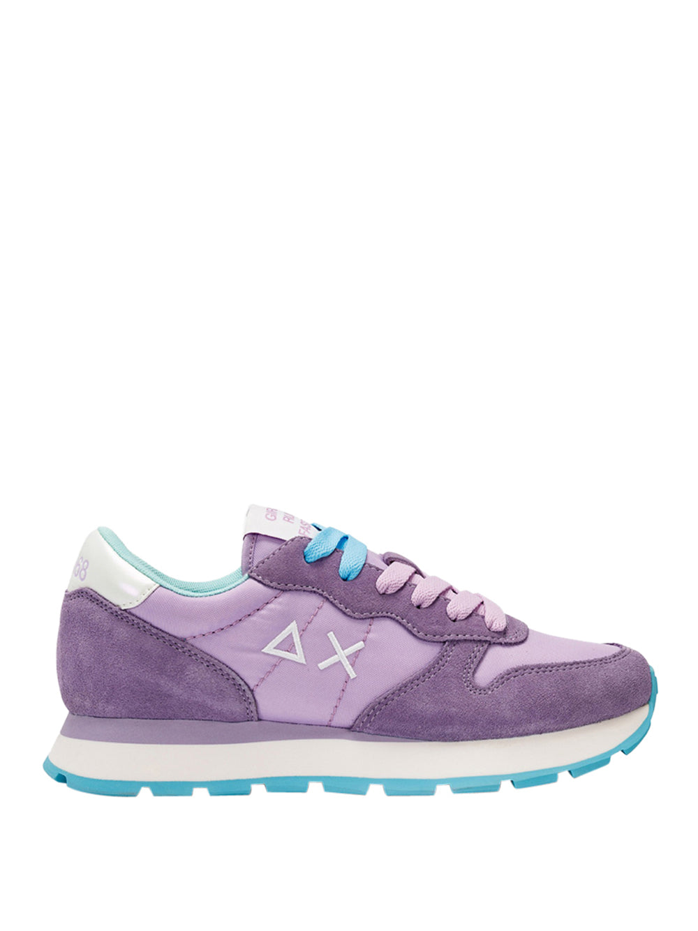 Sneakers Sun68 Ally Solid Nylon da Donna - Viola