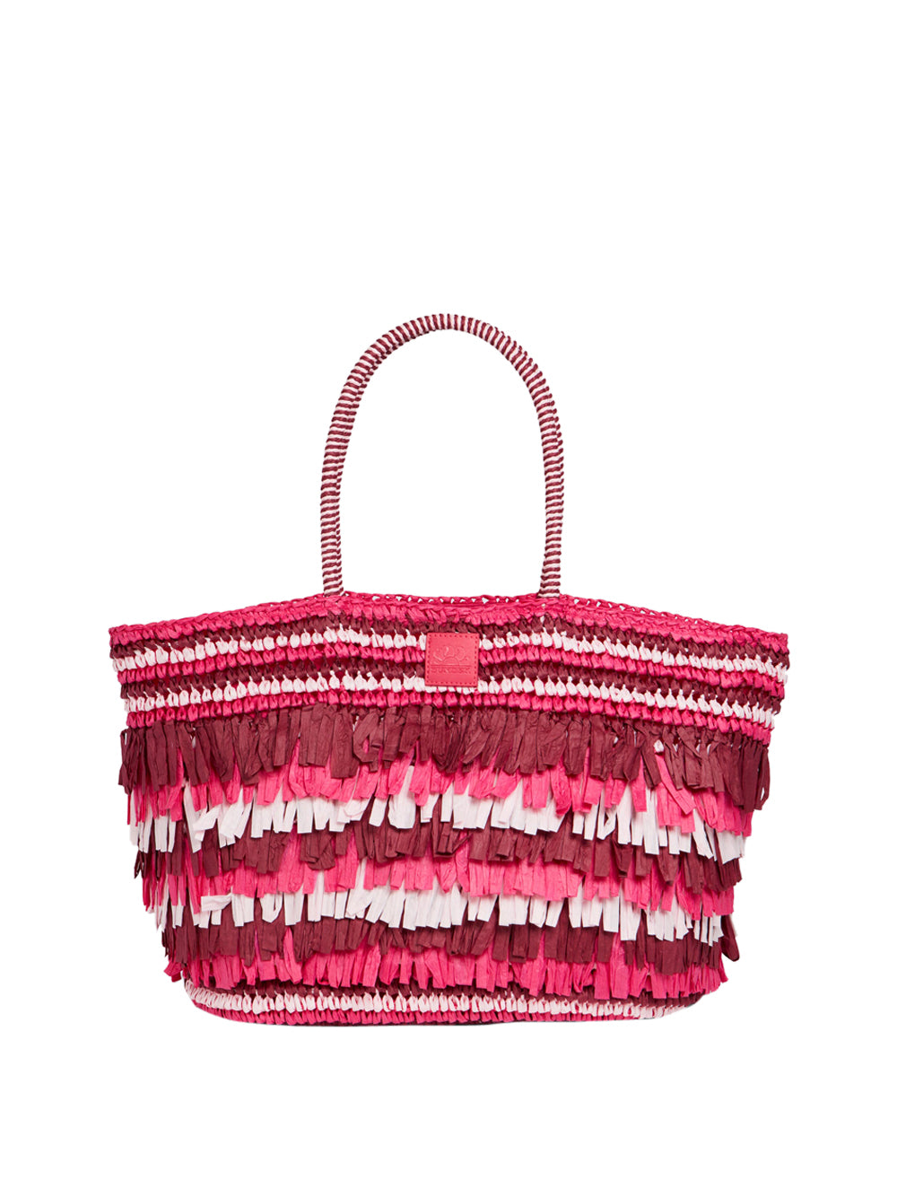 Borsa Mare Sundek Libera Fringes da Donna - Fuxia Fucsia