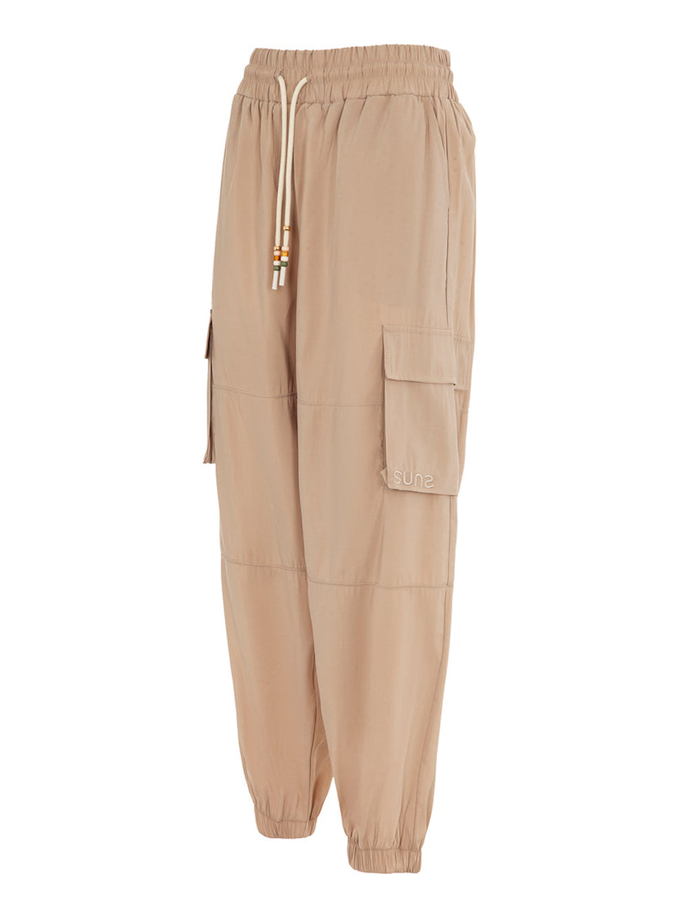 Pantalone Cargo Suns Cargo Olga da Donna - Beige