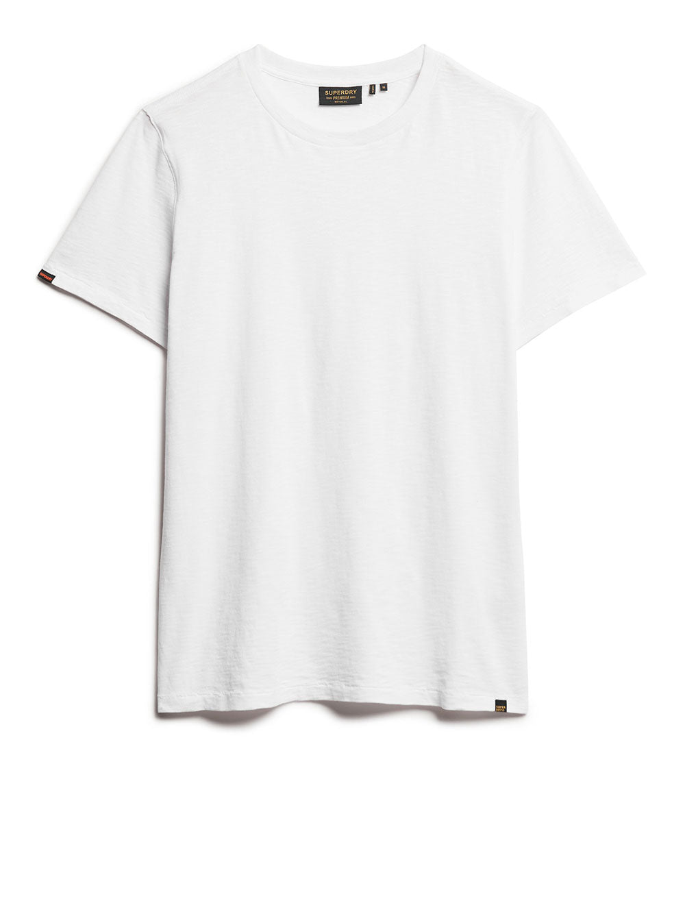 T-shirt Superdry Crew Neck Slub da Uomo - Bianco