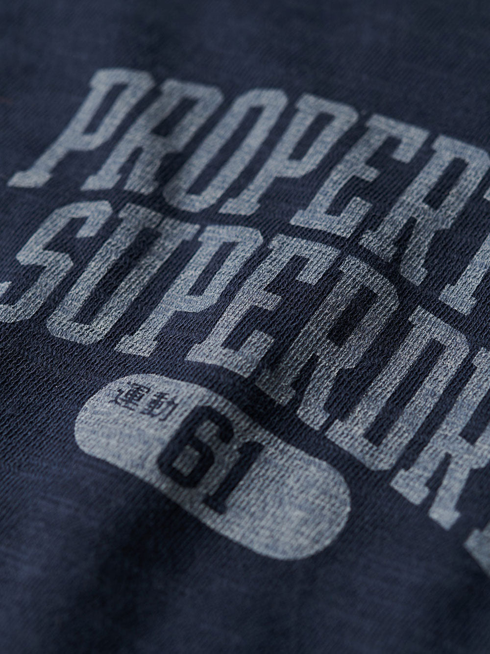 T-shirt Superdry Athletic College Graphic da Uomo - Blu