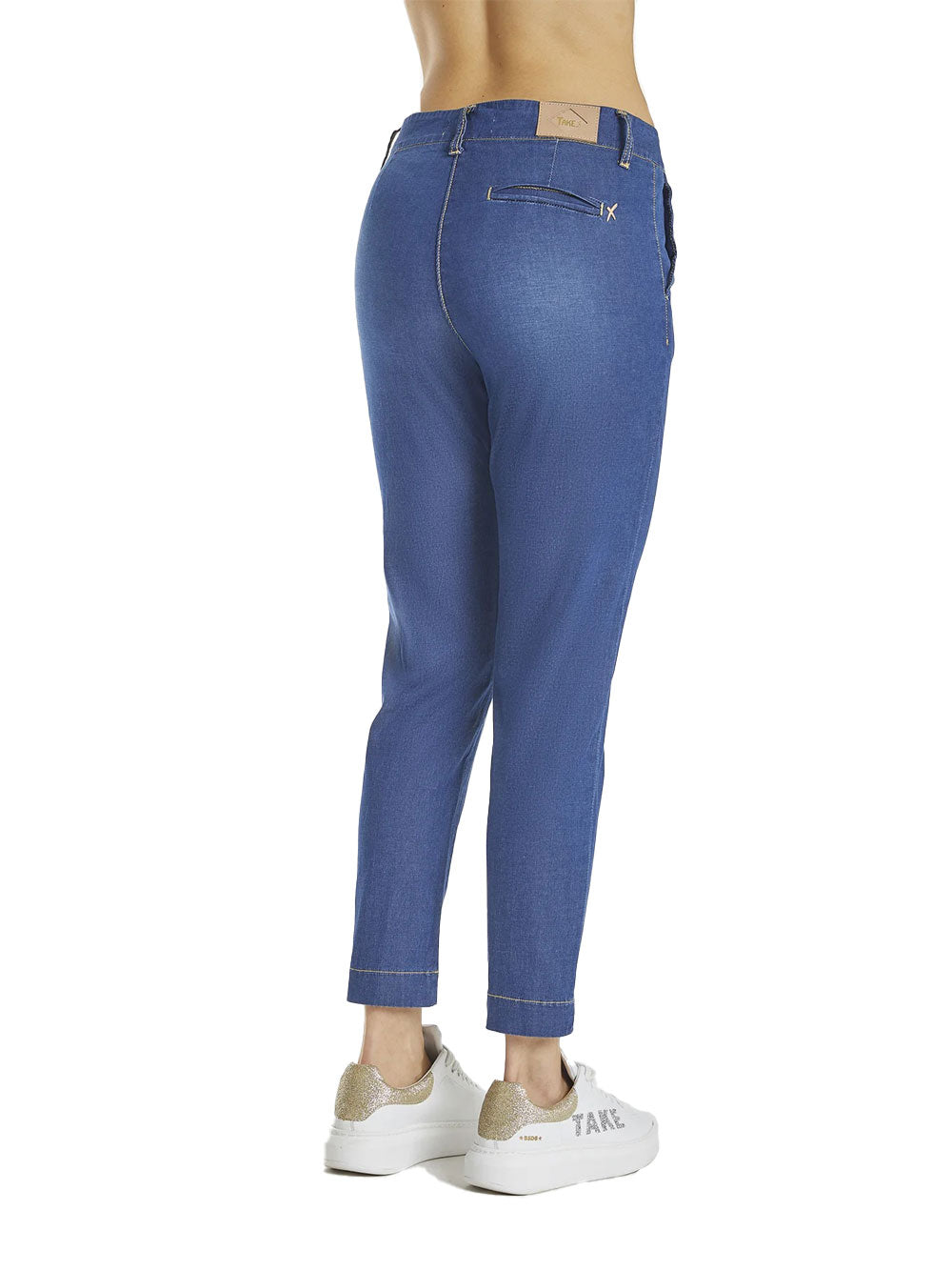 Jeans Slim Take Two da Donna - Denim