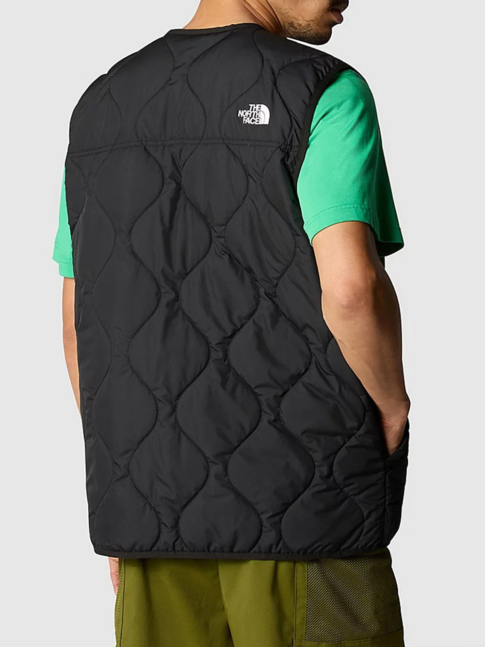 Smanicato The North Face M Ampato Quilted da Uomo - Nero