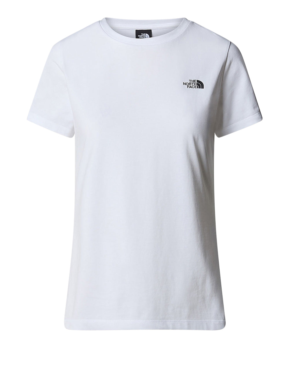 T-shirt The North Face Simple Dome Slim da Donna - Bianco