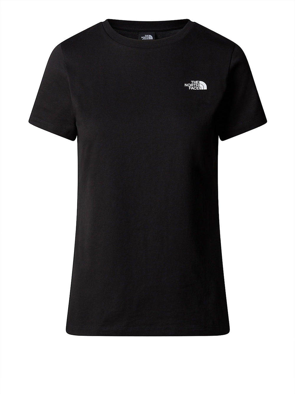 T-shirt The North Face Simple Dome Slim da Donna - Nero