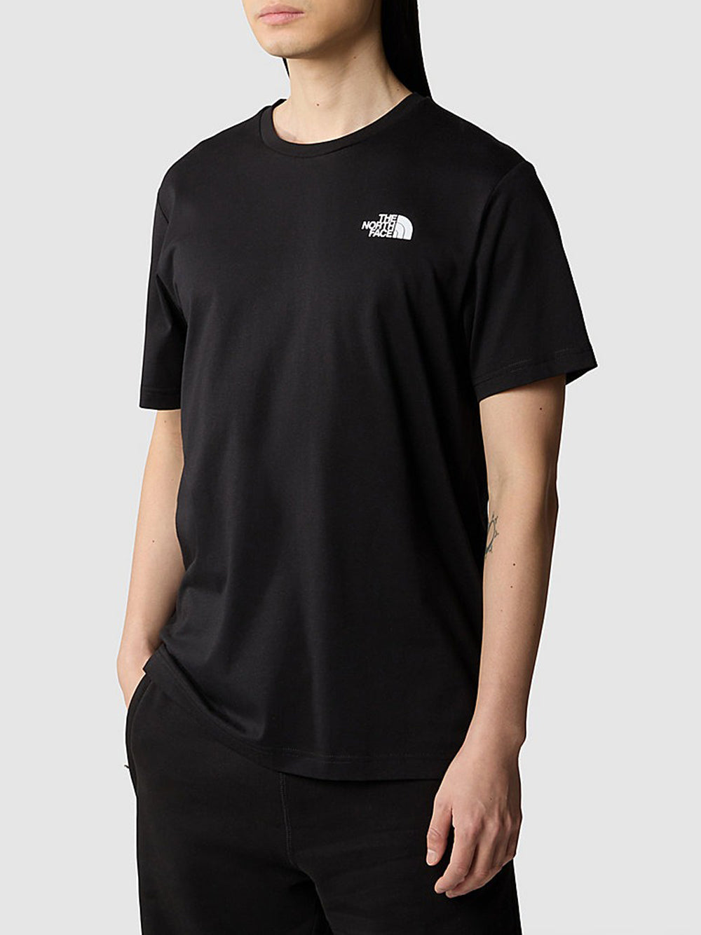 T-shirt The North Face Redbox da Uomo - Nero