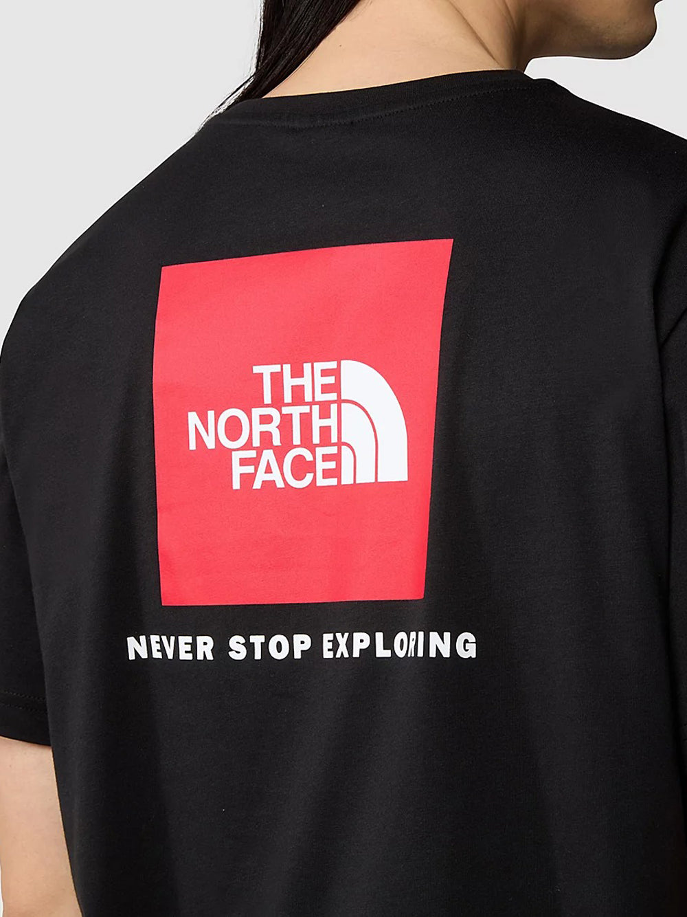 T-shirt The North Face Redbox da Uomo - Nero