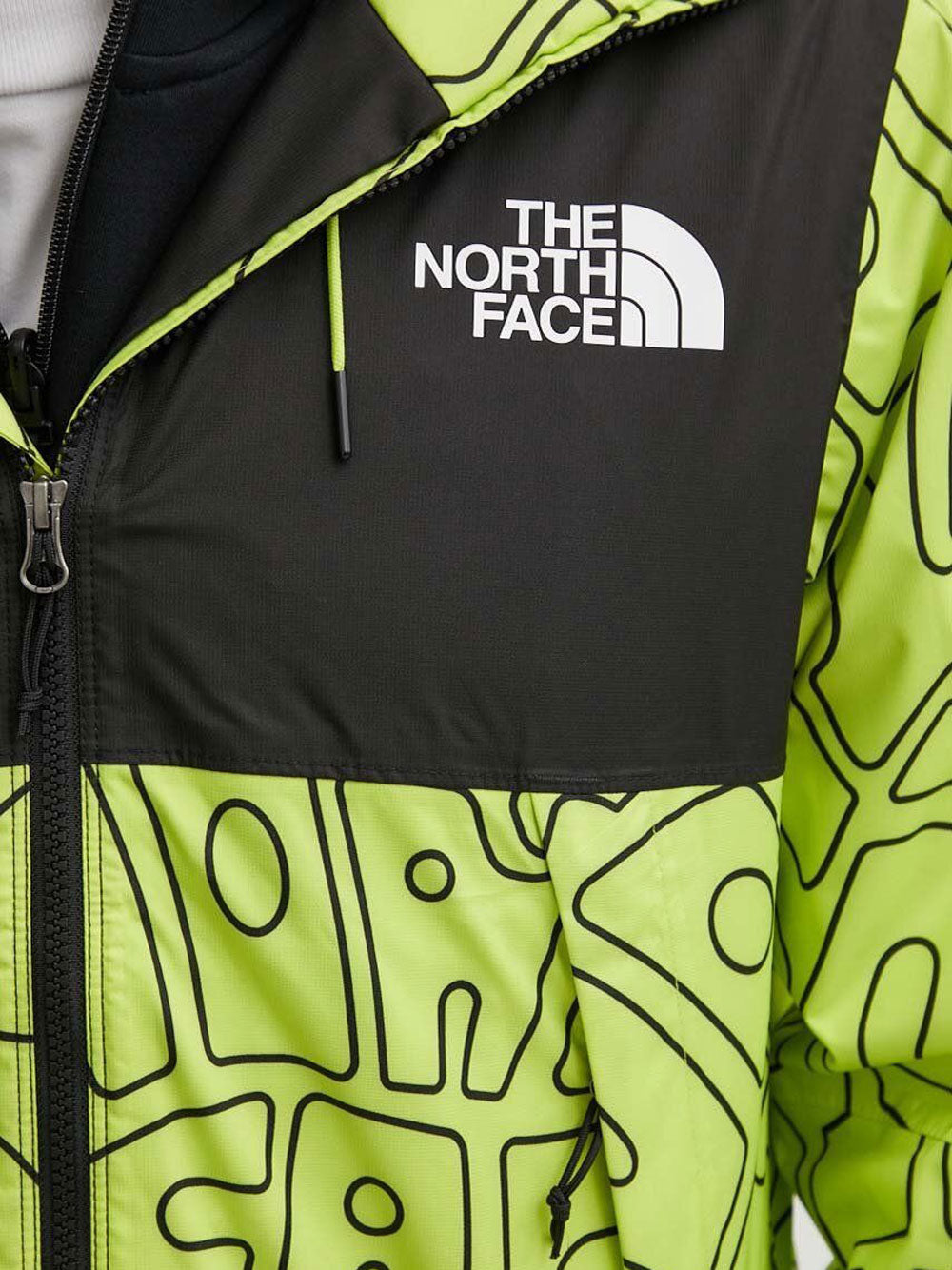 Giubbino The North Face Mountain Q da Uomo - Nero Verde