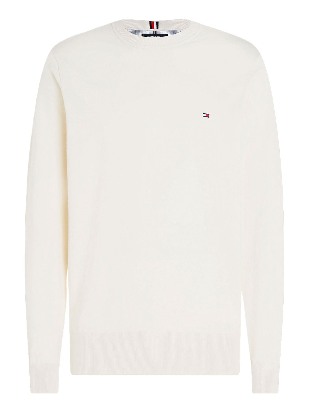 Pullover Tommy Hilfiger 1985 Crew Neck da Uomo - Bianco