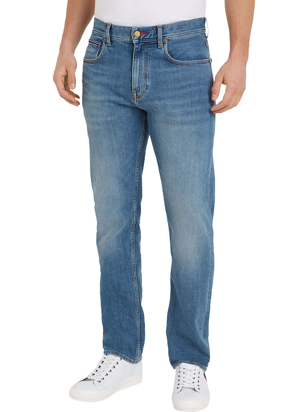 Jeans Regular Tommy Hilfiger Regular Mercer Str da Uomo - Denim