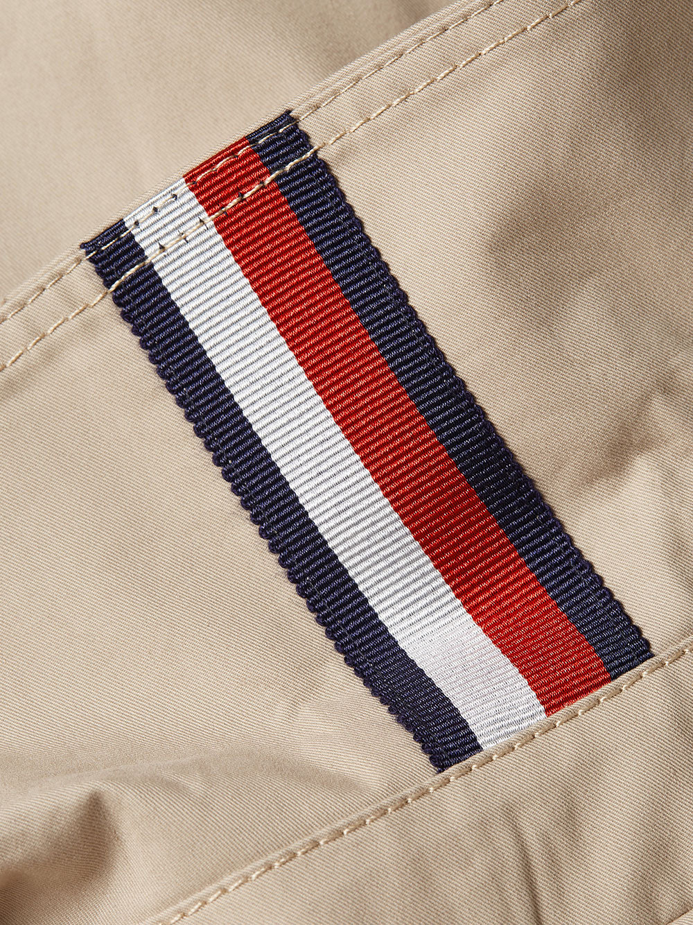 Trench Tommy Hilfiger Cotton Short da Donna - Beige