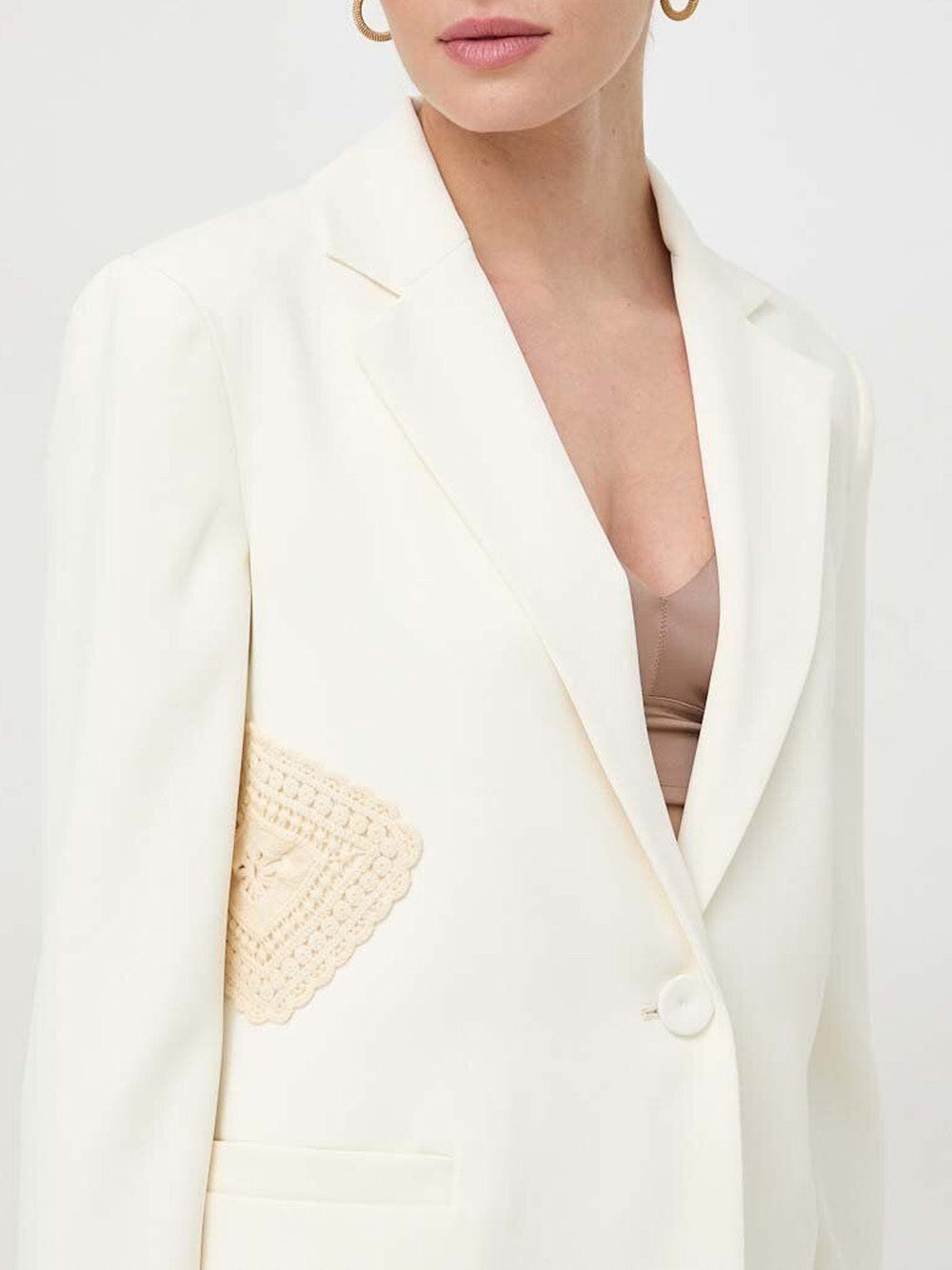 Blazer Twin Set da Donna - Bianco