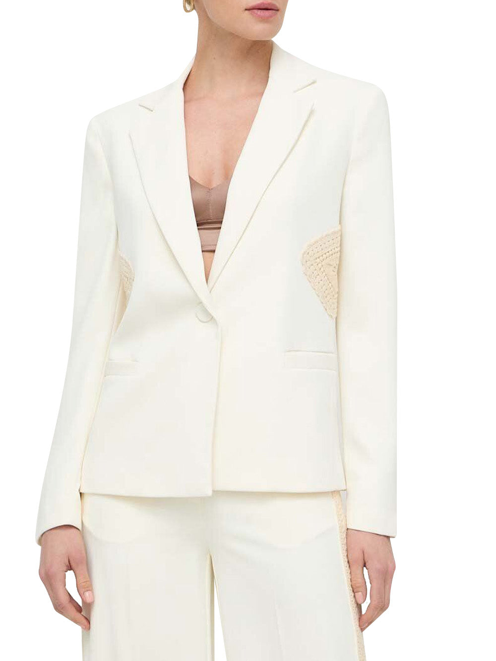 Blazer Twin Set da Donna - Bianco