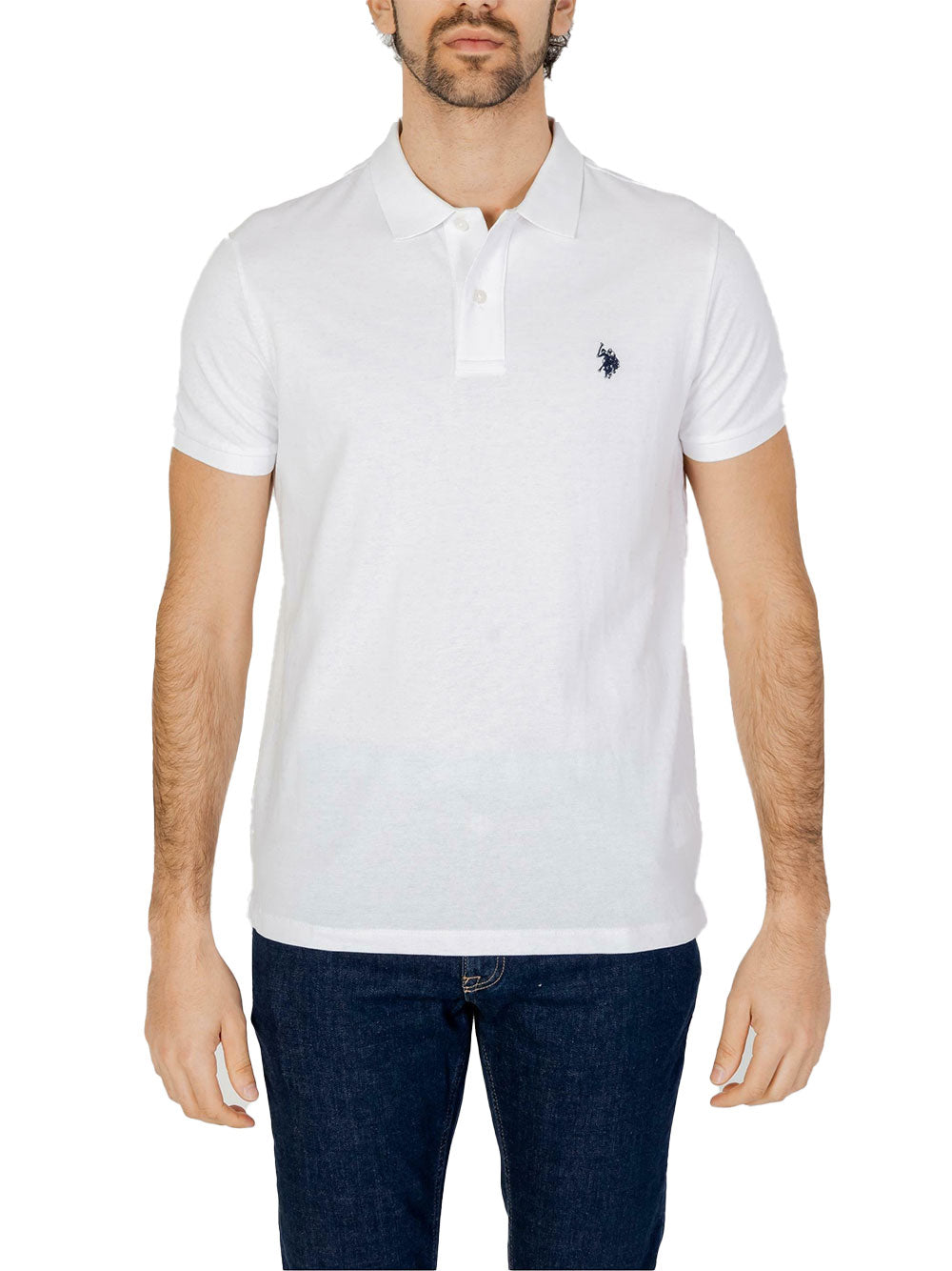 Polo U.S. Polo Assn. King 41029 da Uomo - Bianco