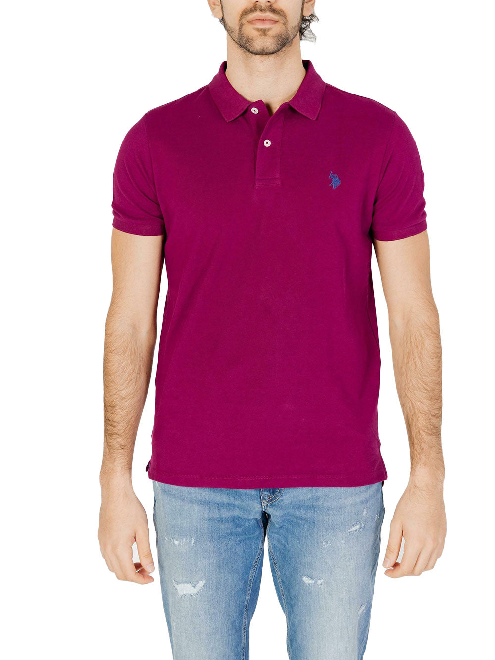 Polo U.S. Polo Assn. King 41029 da Uomo - Bordeaux