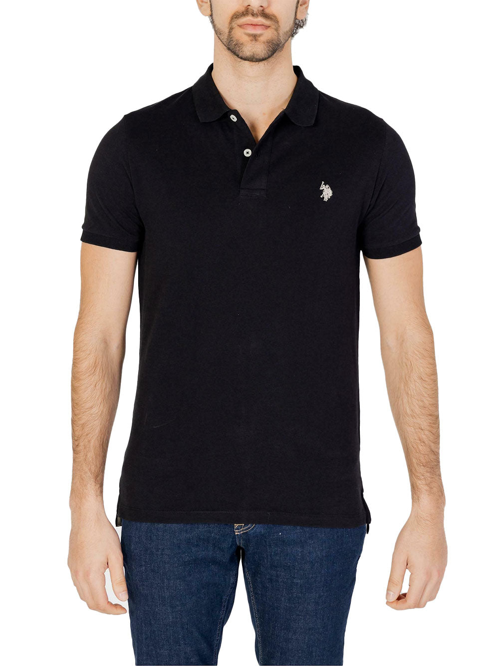 Polo U.S. Polo Assn. King 41029 da Uomo - Nero