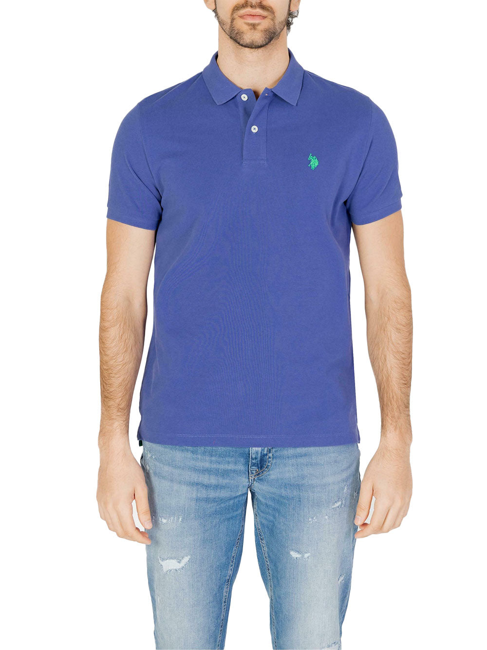 Polo U.S. Polo Assn. King 41029 da Uomo - Blu