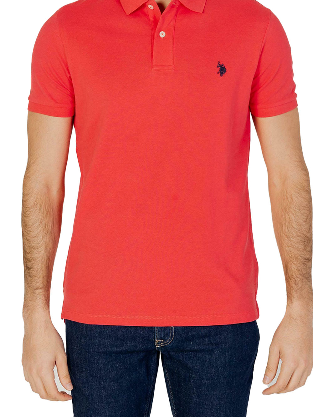 Polo U.S. Polo Assn. King 41029 da Uomo - Rosso