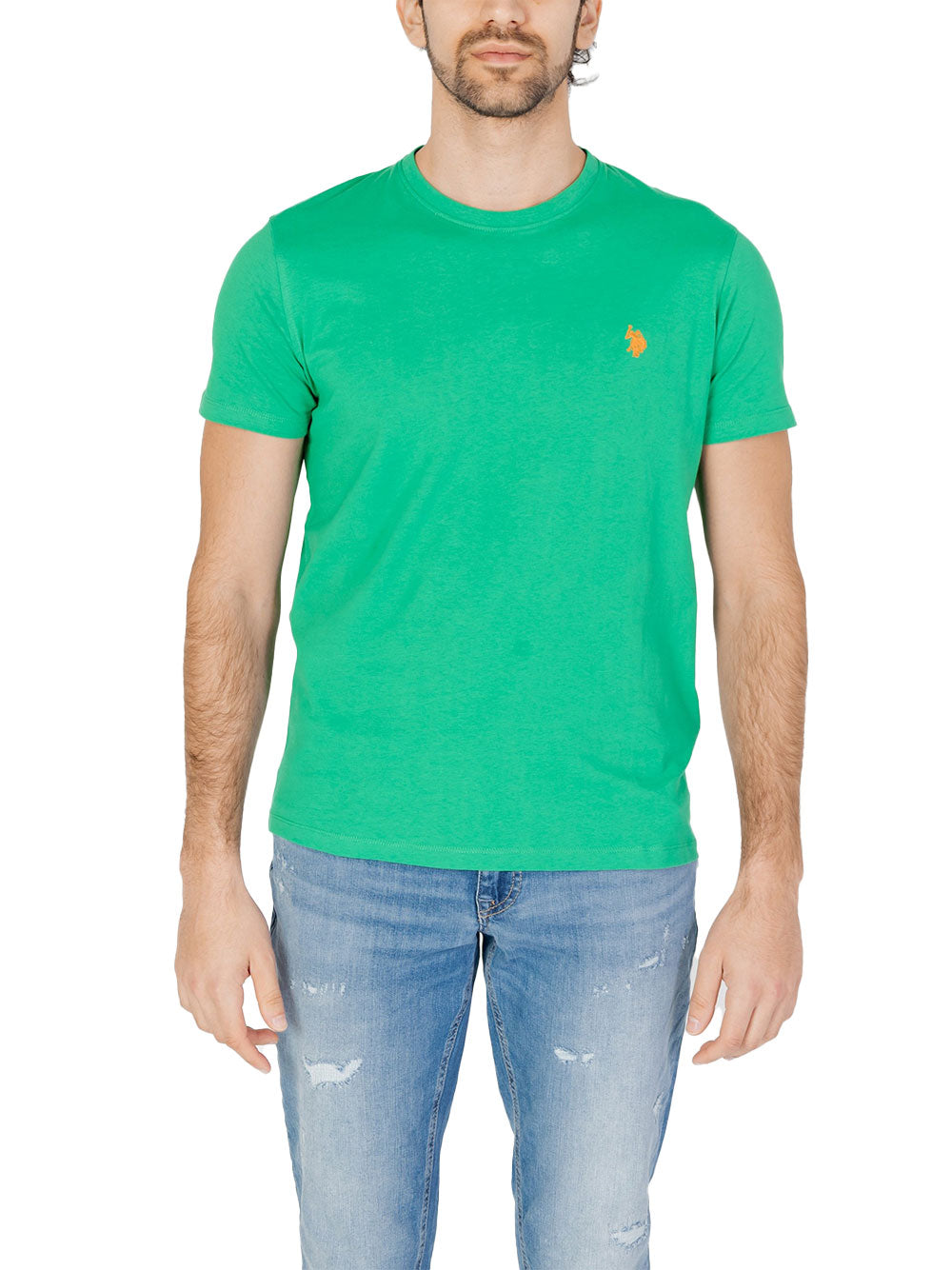 T-shirt U.S. Polo Assn. Mick 49351 da Uomo - Verde