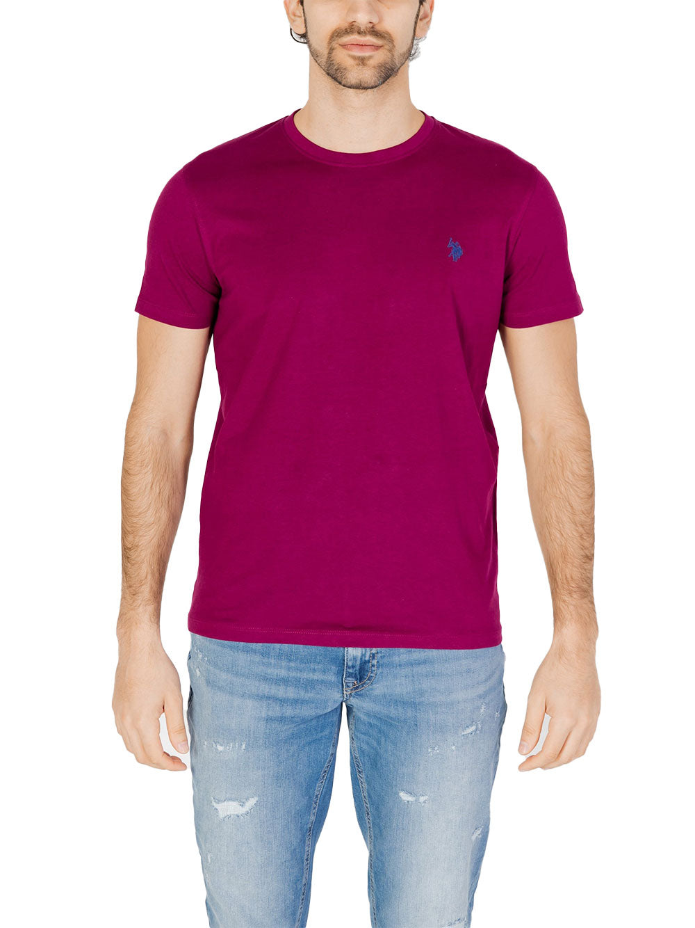 T-shirt U.S. Polo Assn. Mick 49351 da Uomo - Viola