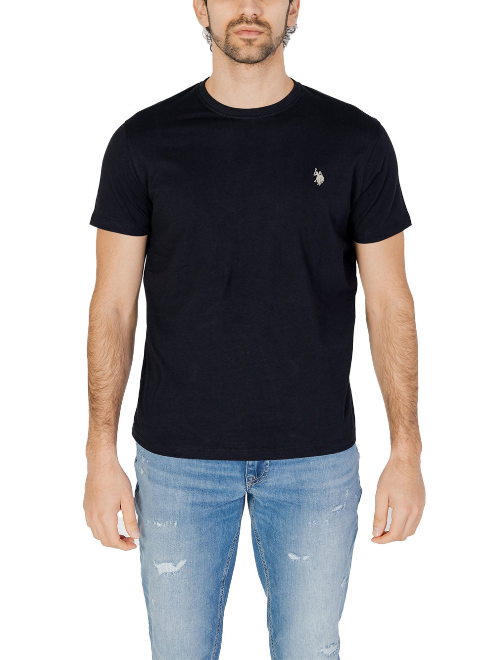 T-shirt U.S. Polo Assn. Mick da Uomo - Nero