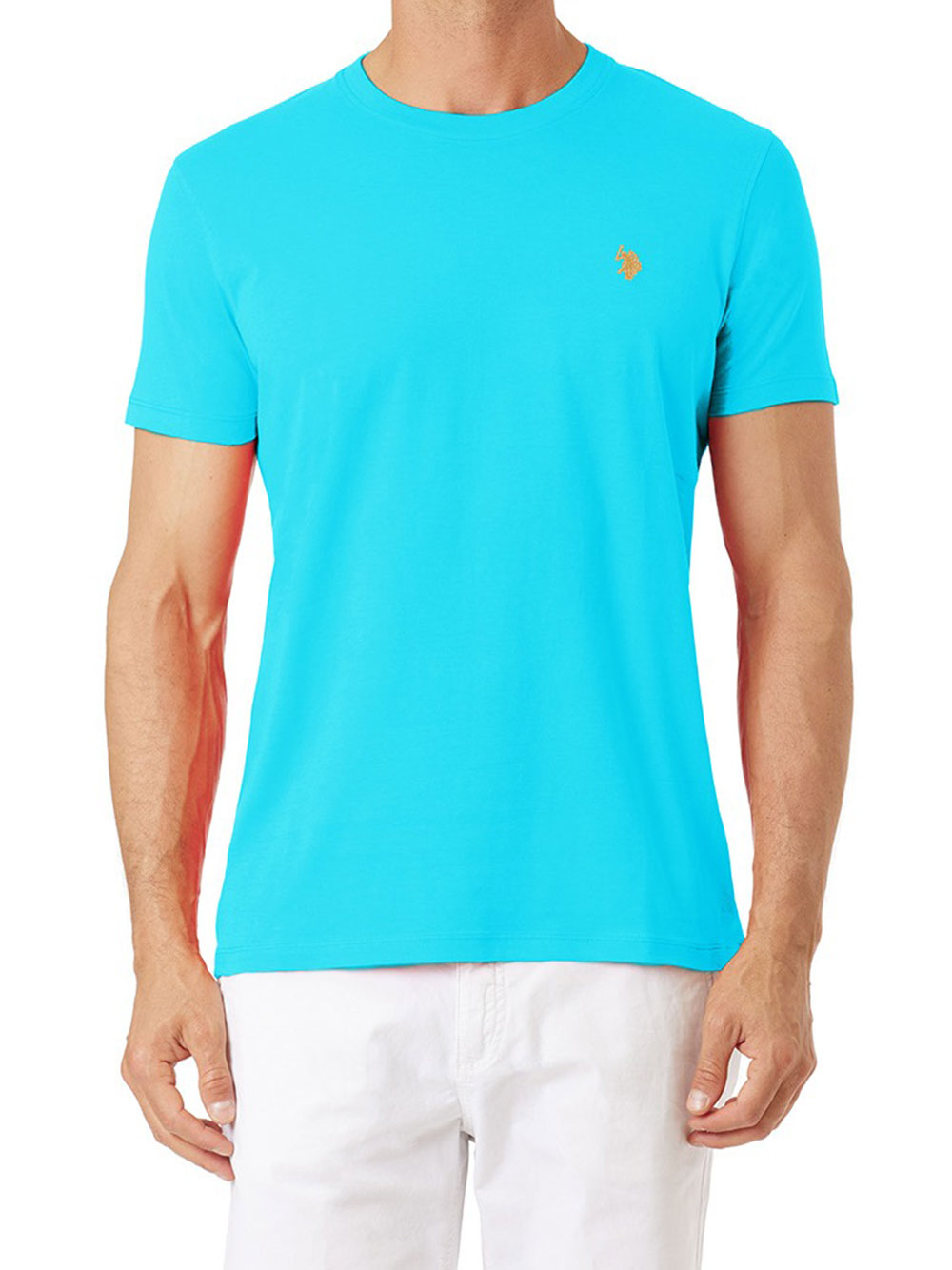 T-shirt U.S. Polo Assn. da Uomo - Celeste