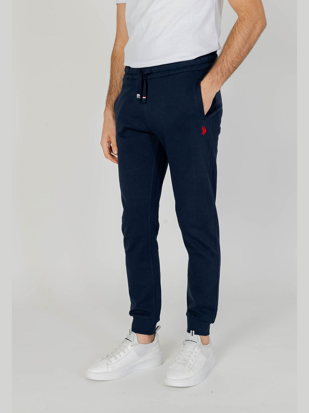 Pantalone Tuta U.S. Polo Assn. Tiko 52088 da Uomo - Blu