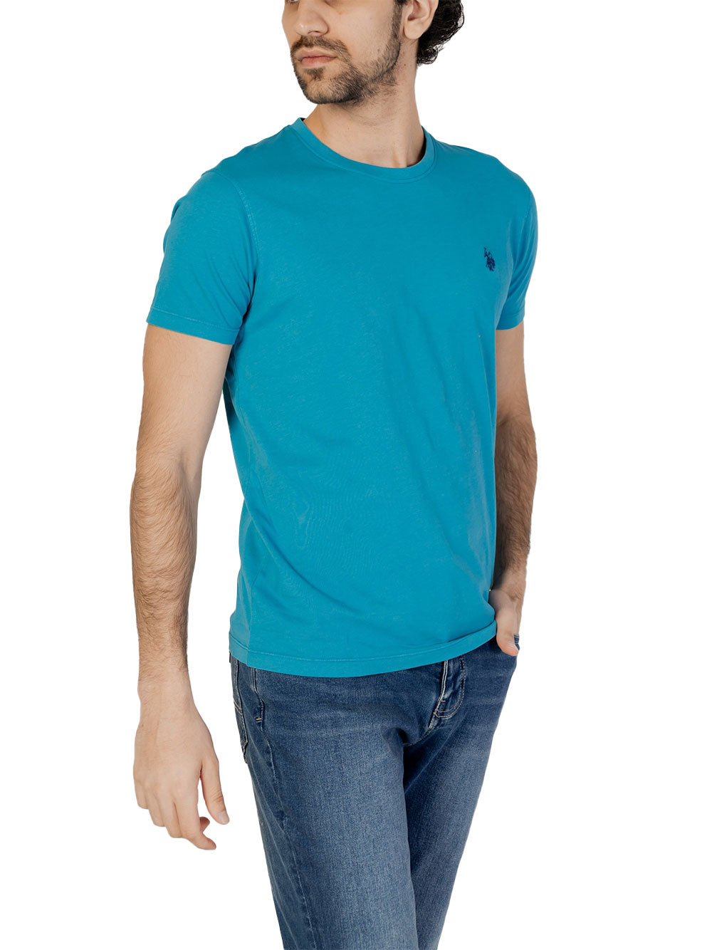 T-shirt U.S. Polo Assn. Faby da Uomo - Blu