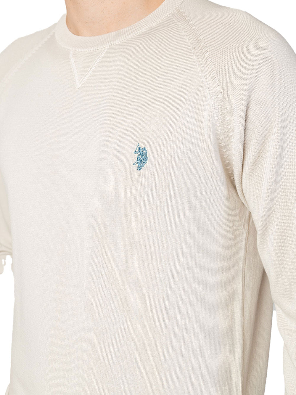 Pullover U.S. Polo Assn. Lin da Uomo - Beige