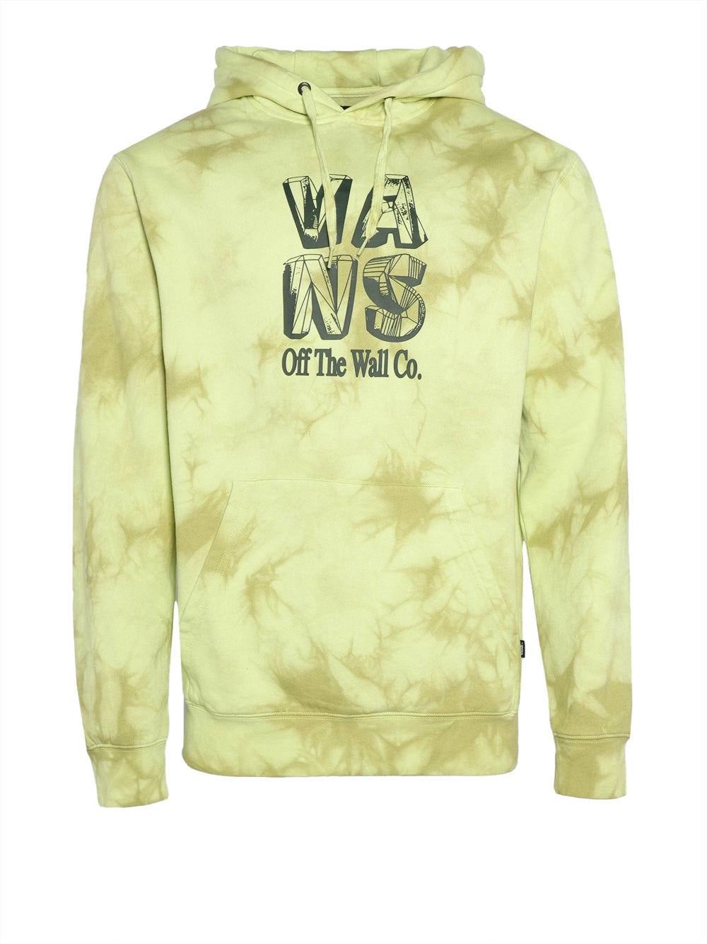 Felpa Cappuccio Tiedye Po Vans da Uomo - Giallo