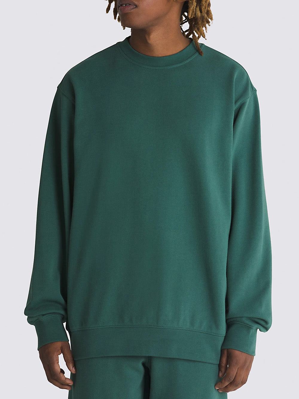 Felpa Vans Original Standards Loose Crew da Uomo - Verde