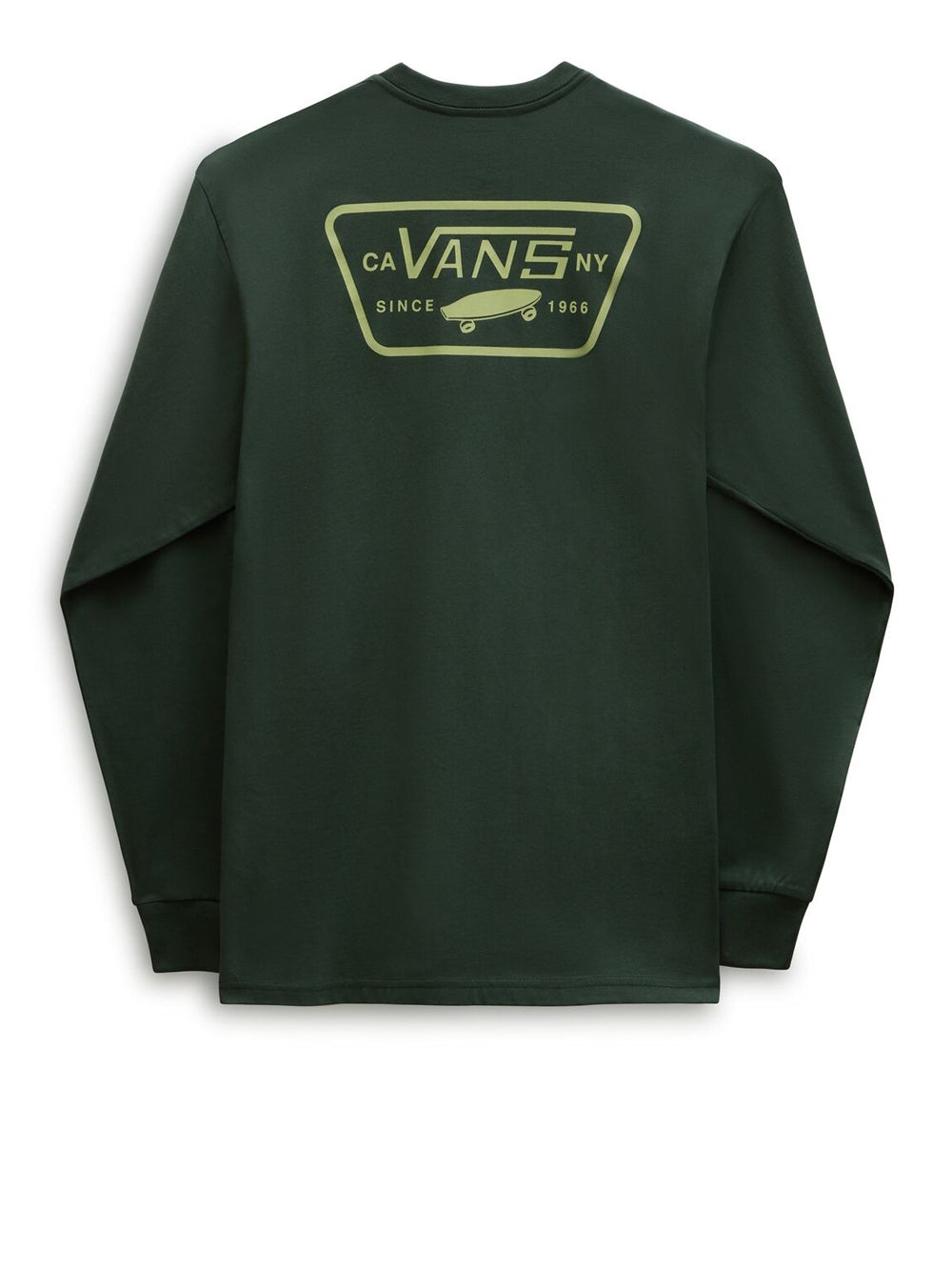 T-shirt Vans Full Patch Back da Uomo - Verde