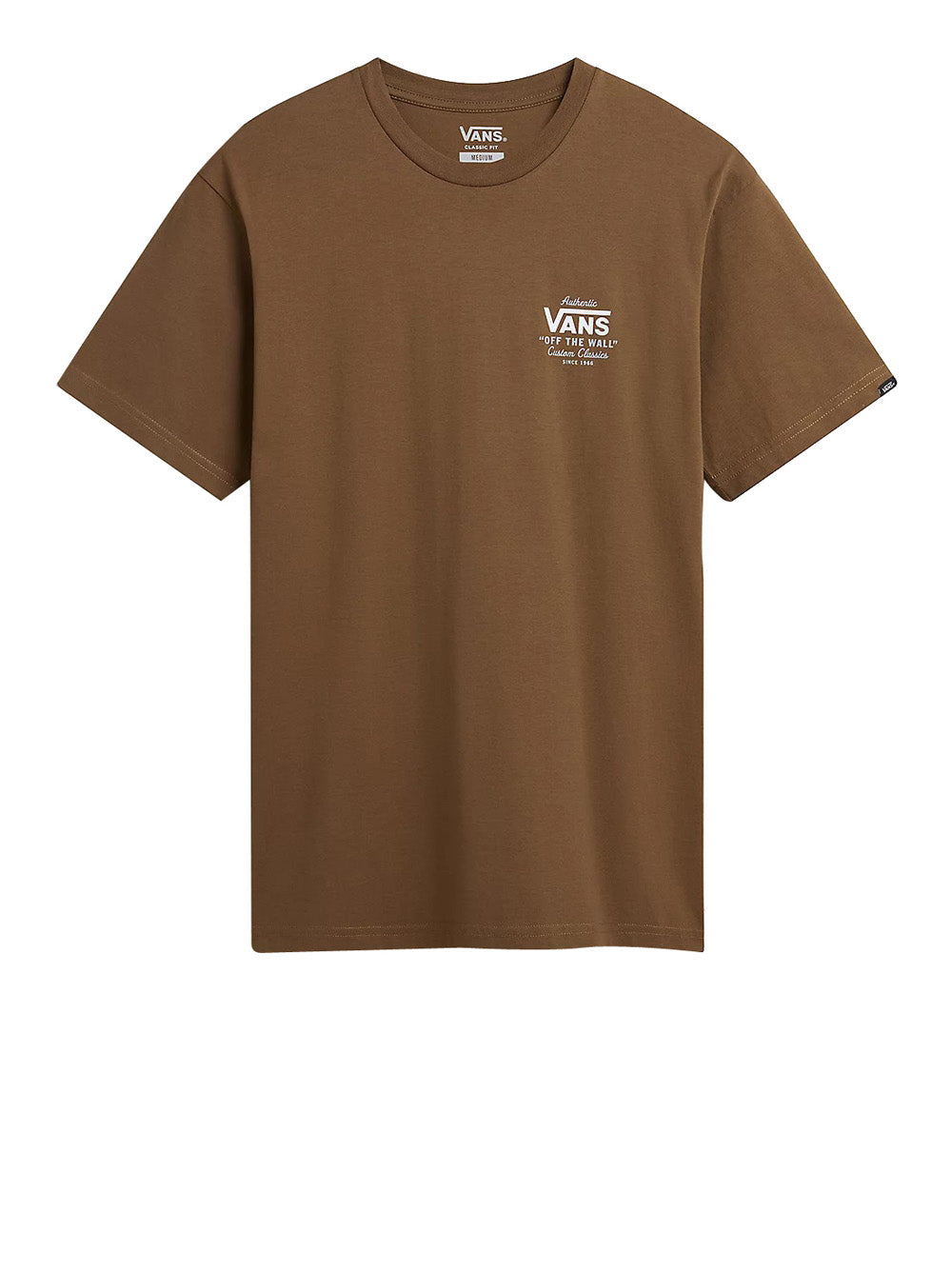 T-shirt Vans Holder St Classic da Uomo - Marrone