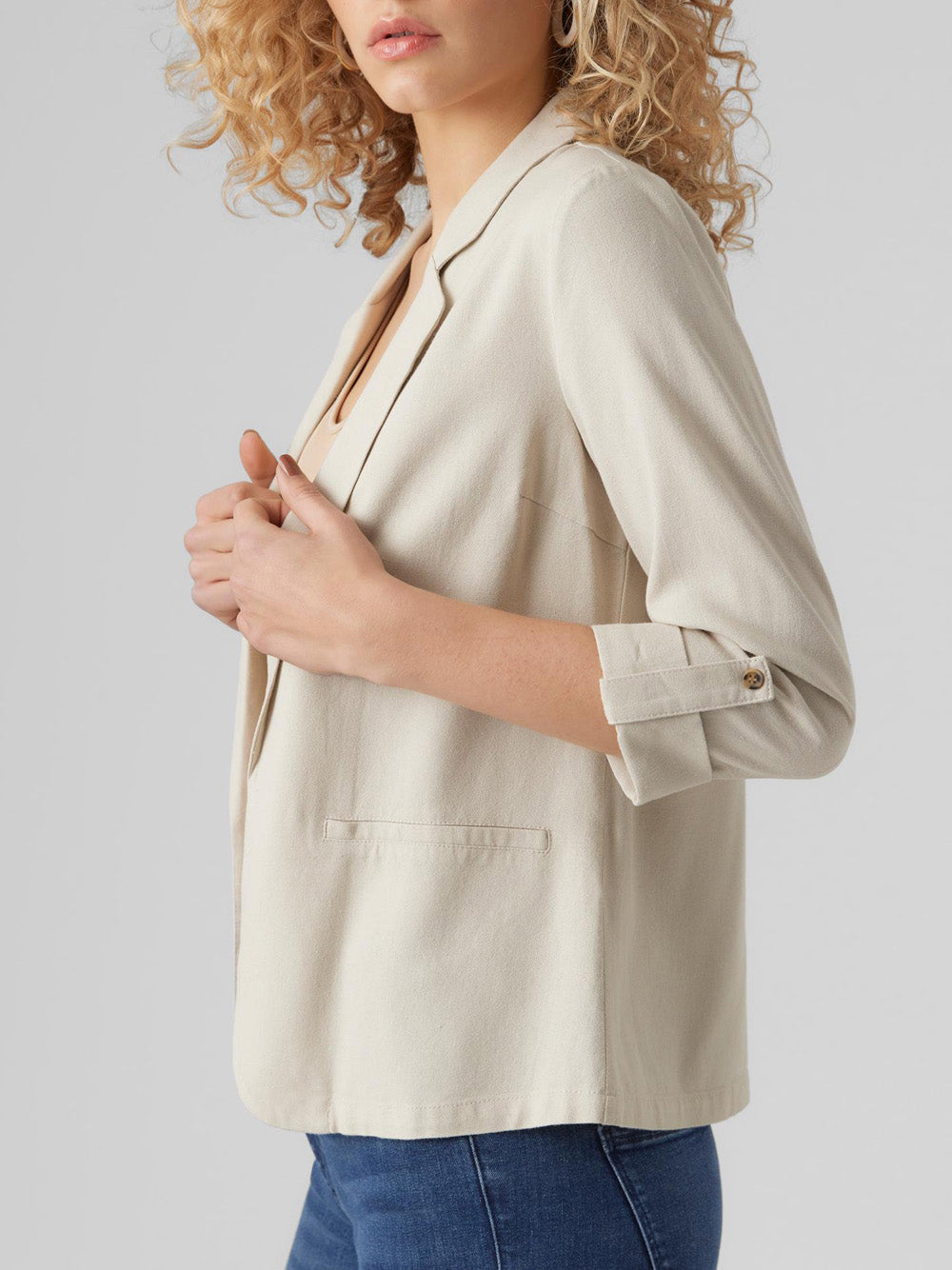 Blazer Vero Moda da Donna - Avorio