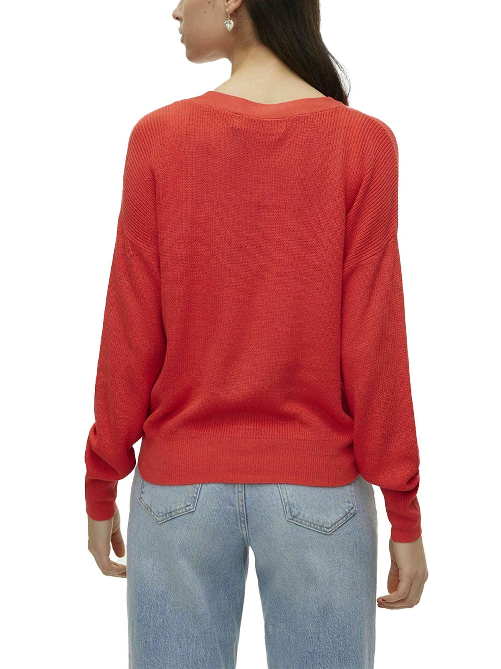 Cardigan Vero Moda da Donna - Rosso