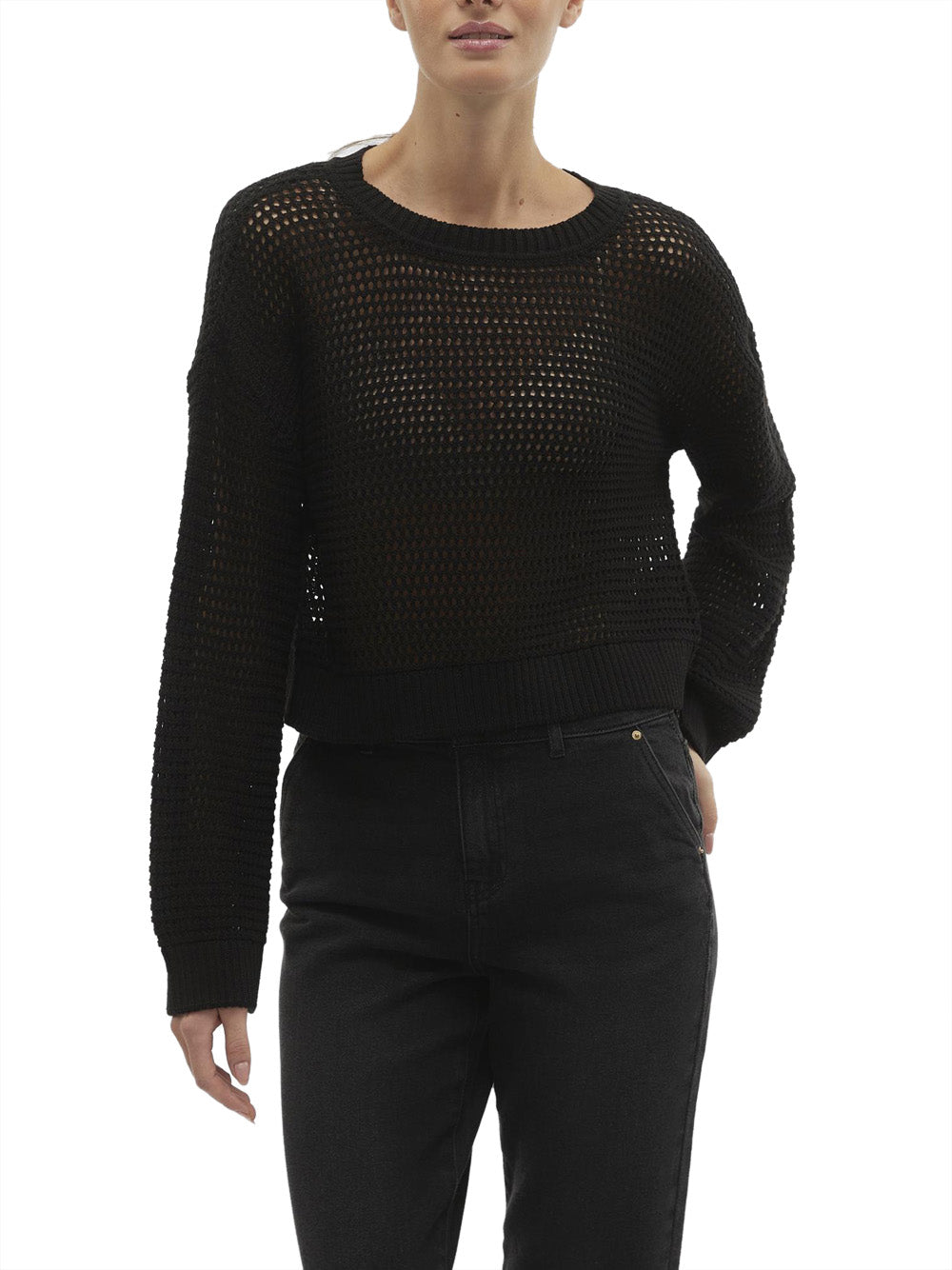 Pullover Vero Moda da Donna - Nero