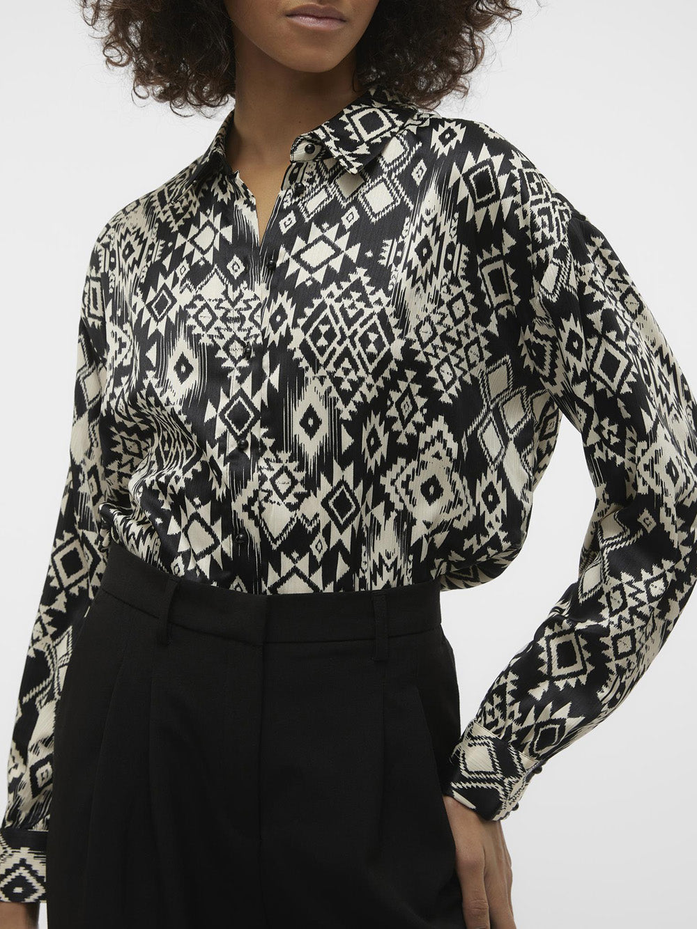 Camicia Vero Moda Gema Gida da Donna - Nero