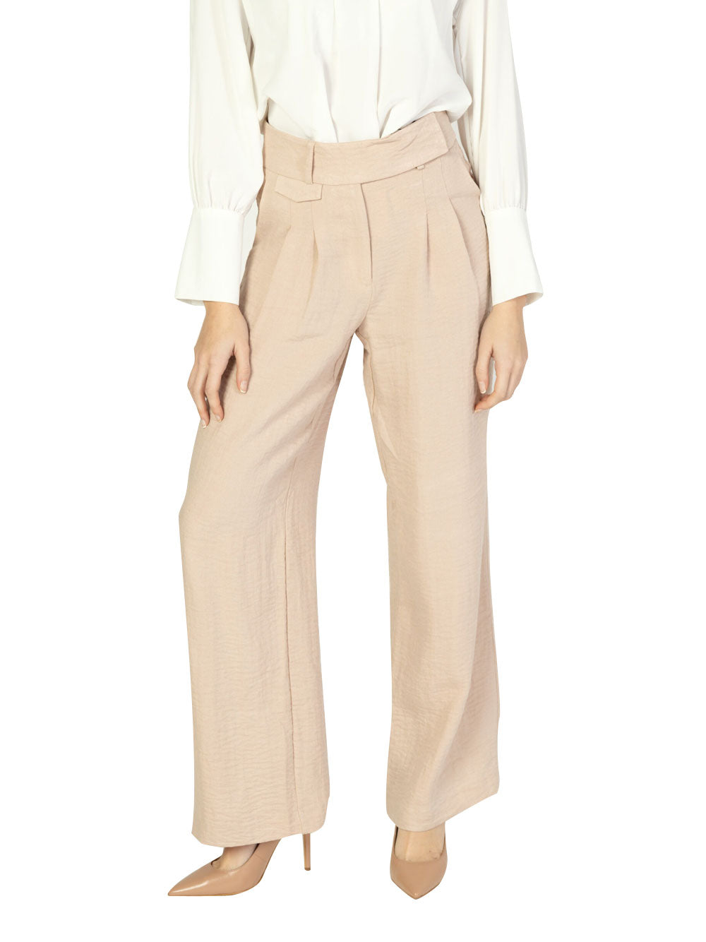 Pantalone Vero Moda da Donna - Beige