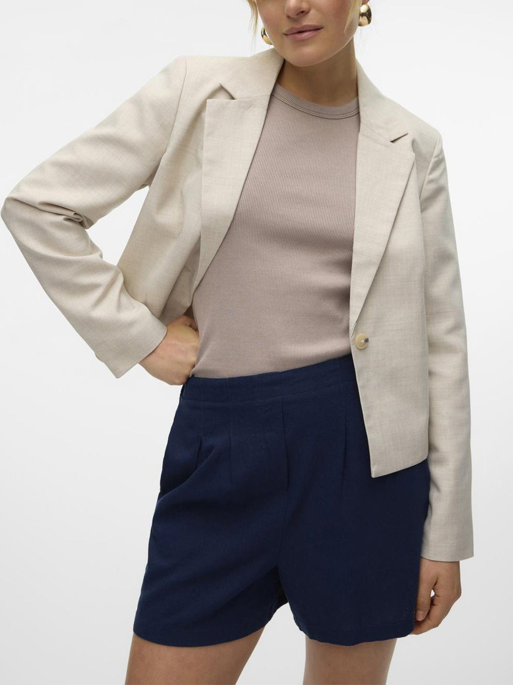 Blazer Vero Moda da Donna - Avorio