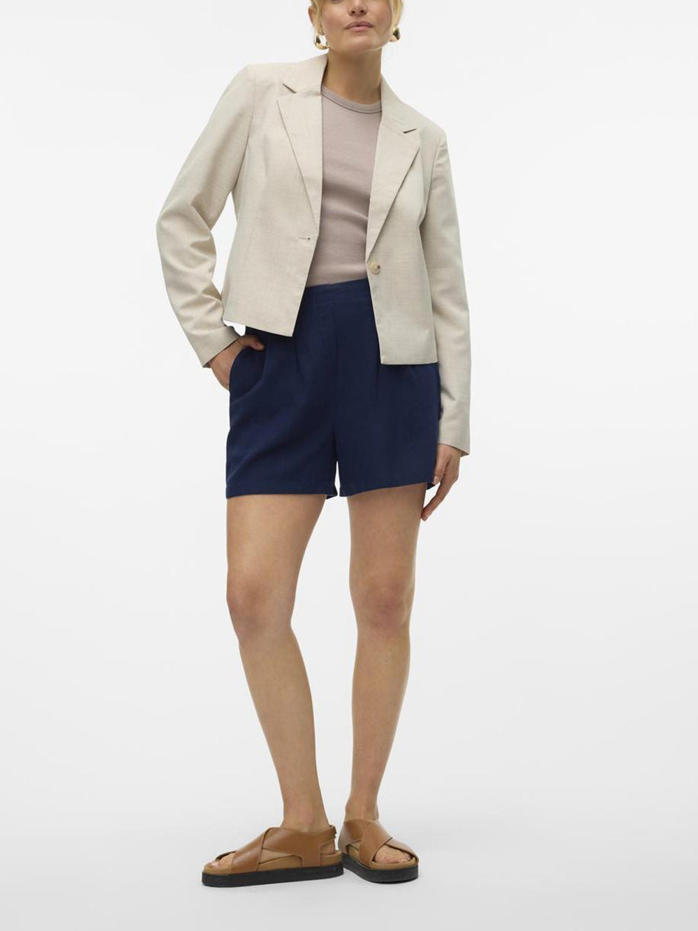 Blazer Vero Moda da Donna - Avorio